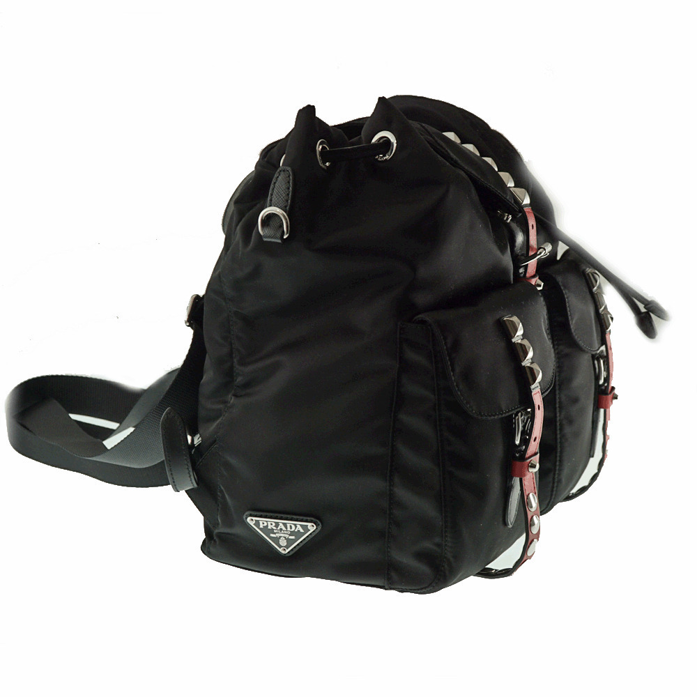PRADA Backpack Rucksack Daypack Black Rucksack - Picture 3 of 8